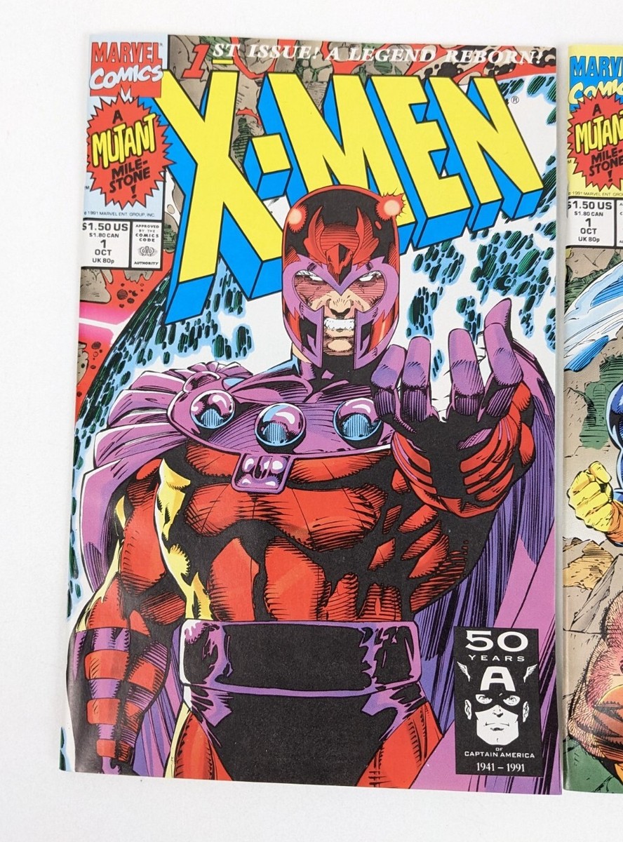 X-Men #1 Jim Lee Marvel Comics 1991 Lot 3 Cover Variations 1st