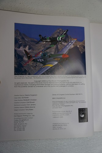 Air To Air Warbirds Photography by Paul Bowen SIGNED HC 2002 to a Fighter Pilot - 第 7/17 張圖片