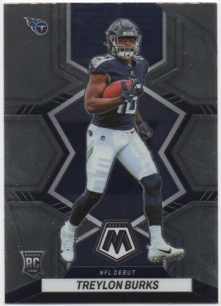 Treylon Burks 2022 PANINI MOSAIC FOOTBALL Base NFL Debut RC #279 Titans