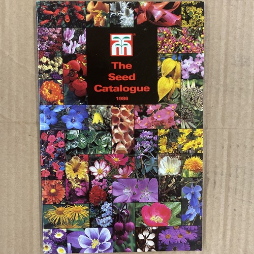 The Seed Catalog 1986 Thompson And Illustrated Flowers Plants