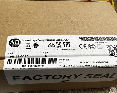 1756-ESMCAP AB 1756-ESMCAP EtherNet/IP ControlLogix Module New Factory Sealed
