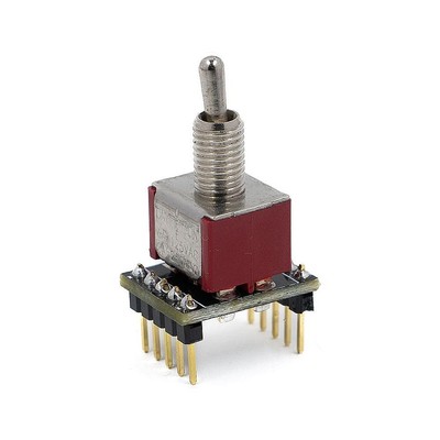 Coppersound Pedale Zum Selbermachen Breadboard Adapter mit Komponente (DPDT Ein/Aus/Ein Umschalter...