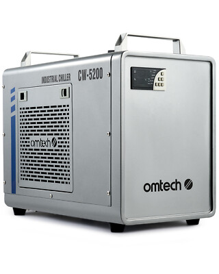 OMTech CW-5200 6L Industrial Water Chiller for 80W-130W CO2 Laser Engraver
