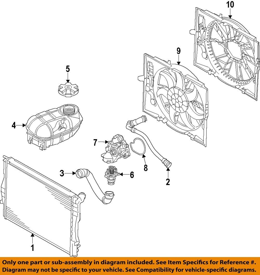 BMW OEM 16-25 750i xDrive Cooling Water Pump-Thermostat Unit BMW OEM 16-25 750i xDrive Cooling Water Pump-Thermostat Unit