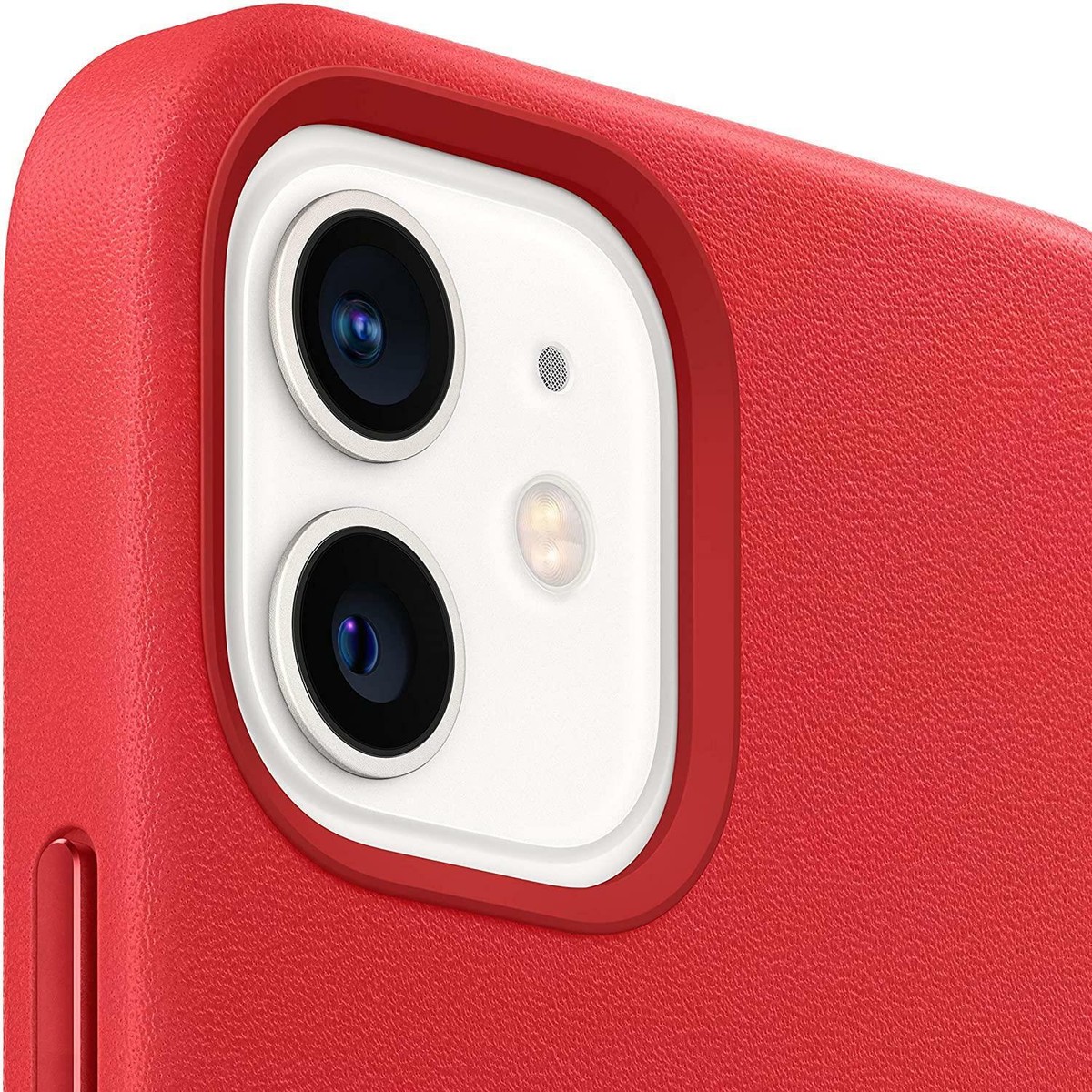 【iPhone 12 mini Red】256GB＋Apple純正ケース付 Genuine / Official Apple iPhone 12 Mini Leather MagSafe Case
