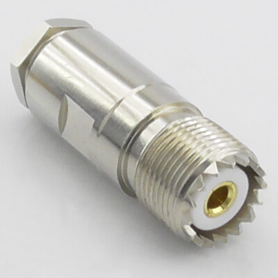 HRS SO239PRO7 - Connettore Professionale SO239 UHF Femmina Per Cavi 7 Mm - Foto 4