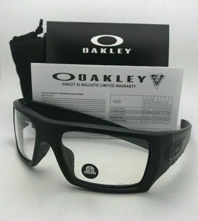 Oakley Clean Industrial Det Cord Glasses (Matte Black