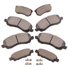 Front and Rear Ceramic Brake Pad Kit for Jeep Patriot Compass Dodge Avenger 2.4L