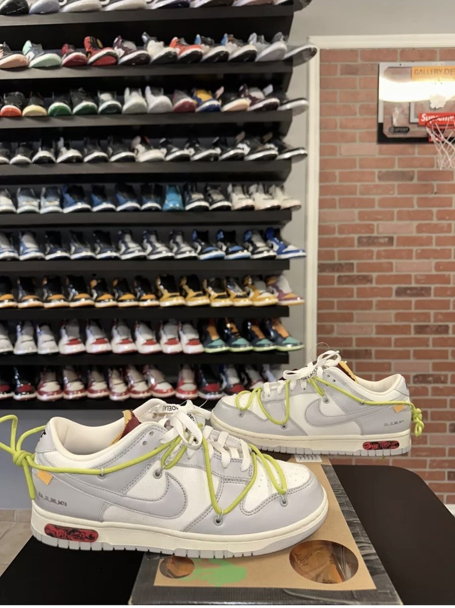DM1602 106 DS Nike Dunk Low x Off-White 08 of 50 2021 Size 9  display picture 1