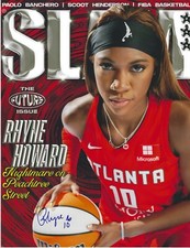 RHYNE HOWARD Signed 8.5 x 11 Photo WNBA Basketball ATLANTA DREAM Free Shipping