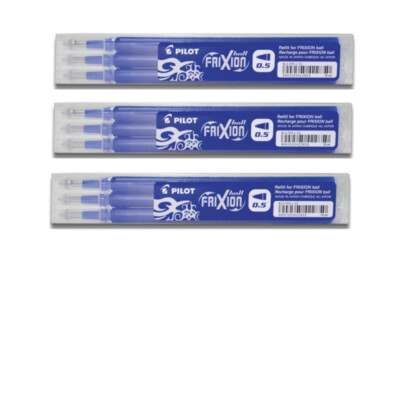 Pilot Frixion Ball Mine 0.5 blau 9er Vorteilspack