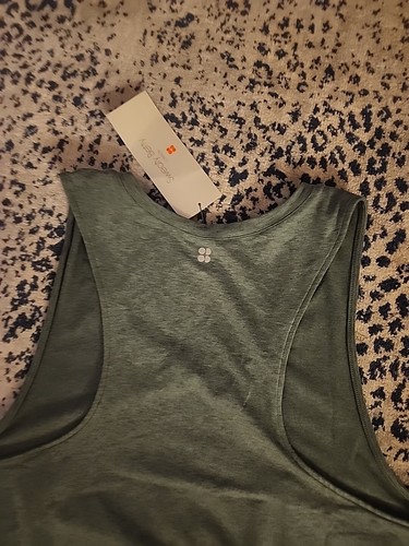 Mameluco sin mangas Betty Gary verde brezo súper suave absorbente de sudor talla XL nuevo con etiquetas - Imagen 6 de 6