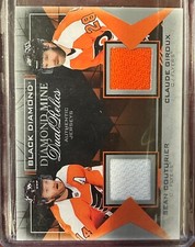 2021-22 UD Black Diamond Diamond Mine Dual Relics Sean Couturier/Claude Giroux