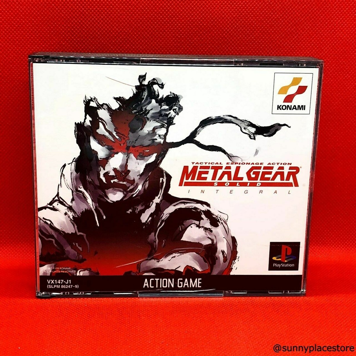 KONAMI METAL GEAR SOLID INTEGRAL PS1 Role Playing Sony PlayStation