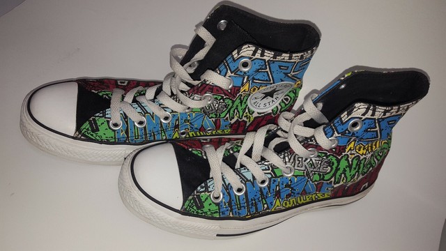 converse graffiti shoes