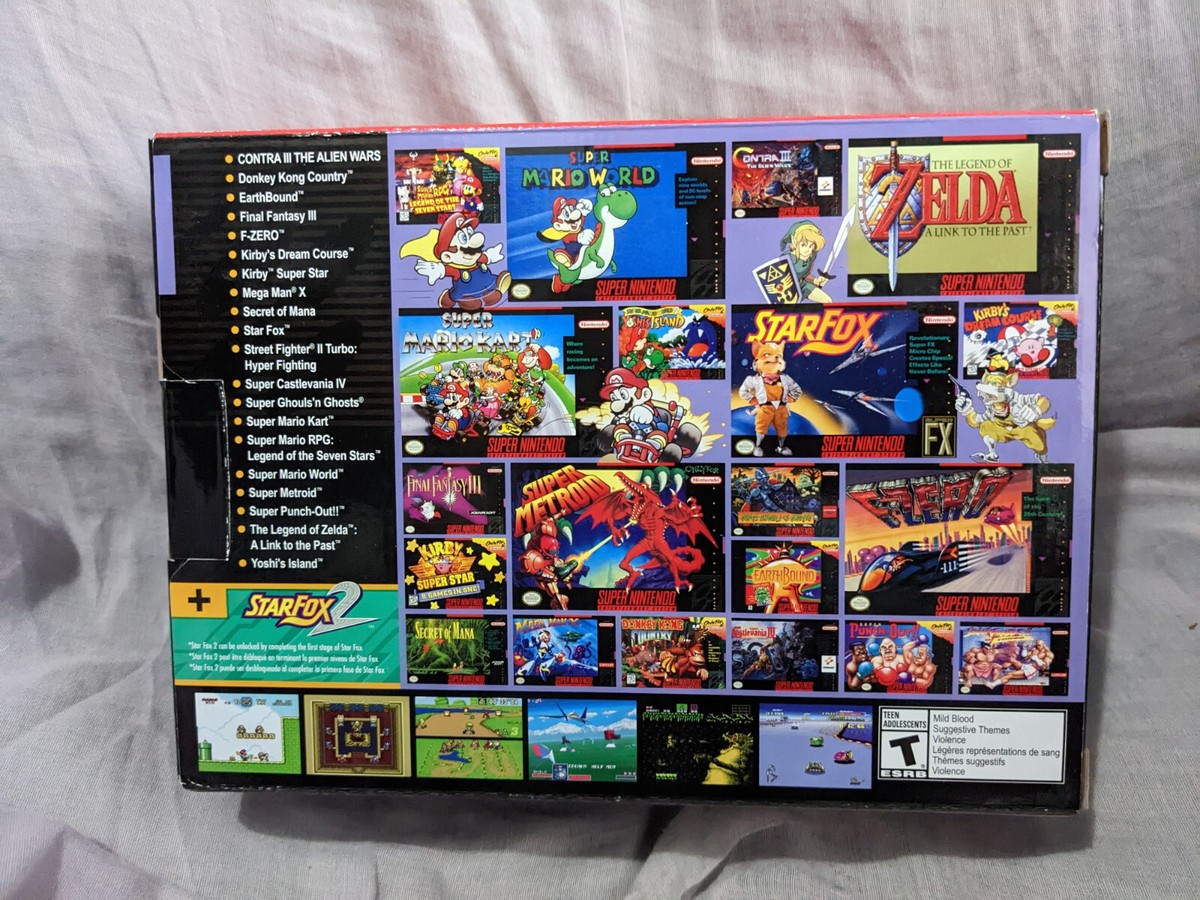 Super Nintendo Entertainment System Classic Edition Super NES SNES