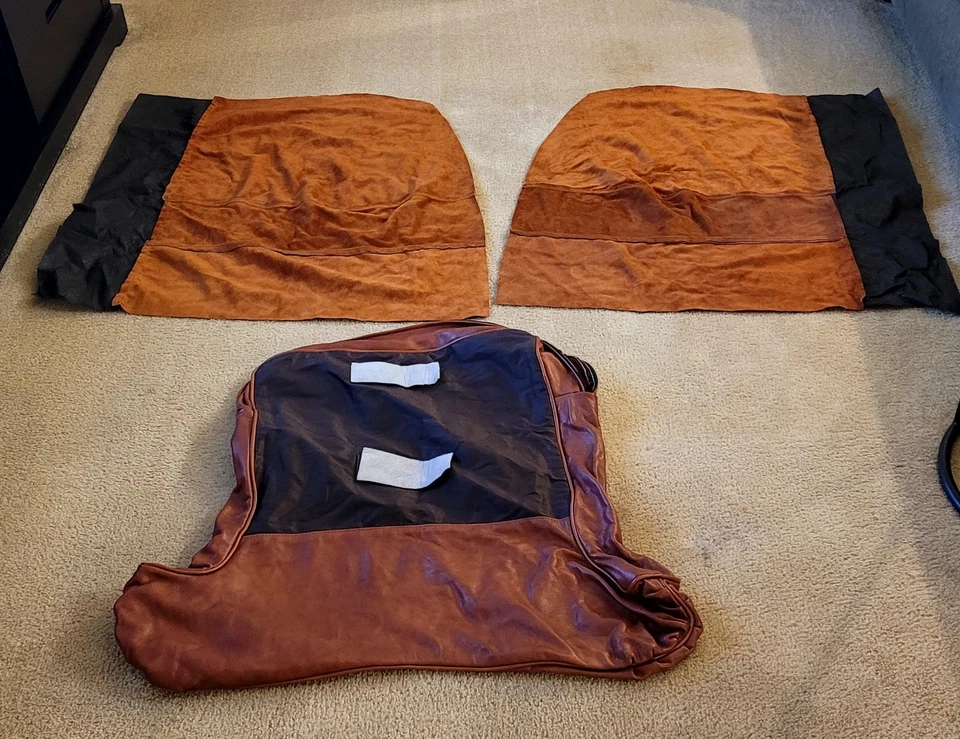 Hancock & Moore Club Chair Replacement Leather - Image 4 of 4