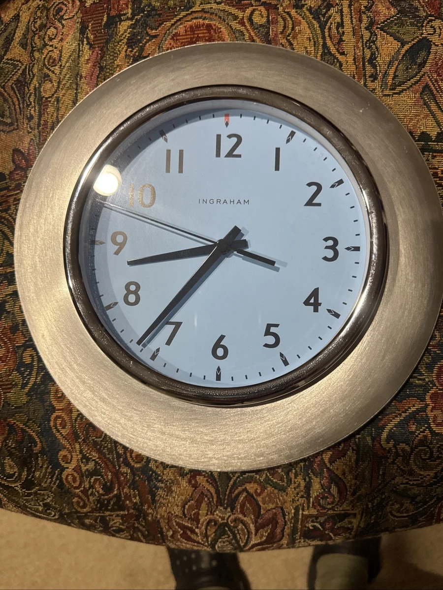 Vintage Ingraham Clock In Collectible Wall Clocks 1930-1969 for