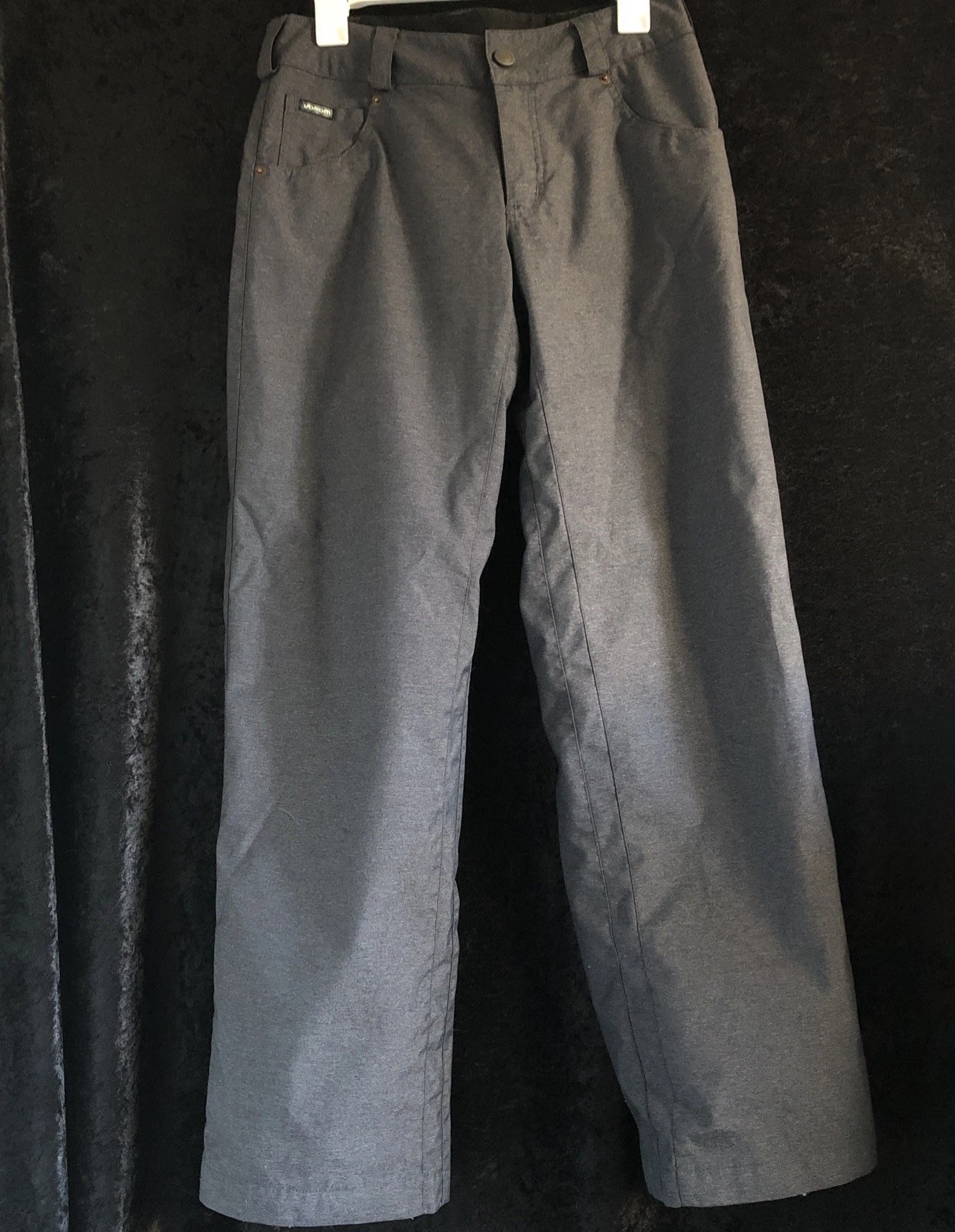 Volcom BASIC 5 Stone Women’s Snow Pants Sz Small Grey 4 Pockets