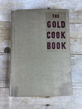 The Gold Cook Book Louis De Gouy Waldorf-Astoria 1948 Enlarged Ed. Hardcover
