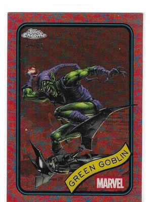 Green Goblin [Blue Red Web] #161 Marvel 2025 Topps Chrome - 54/62 #Marvel