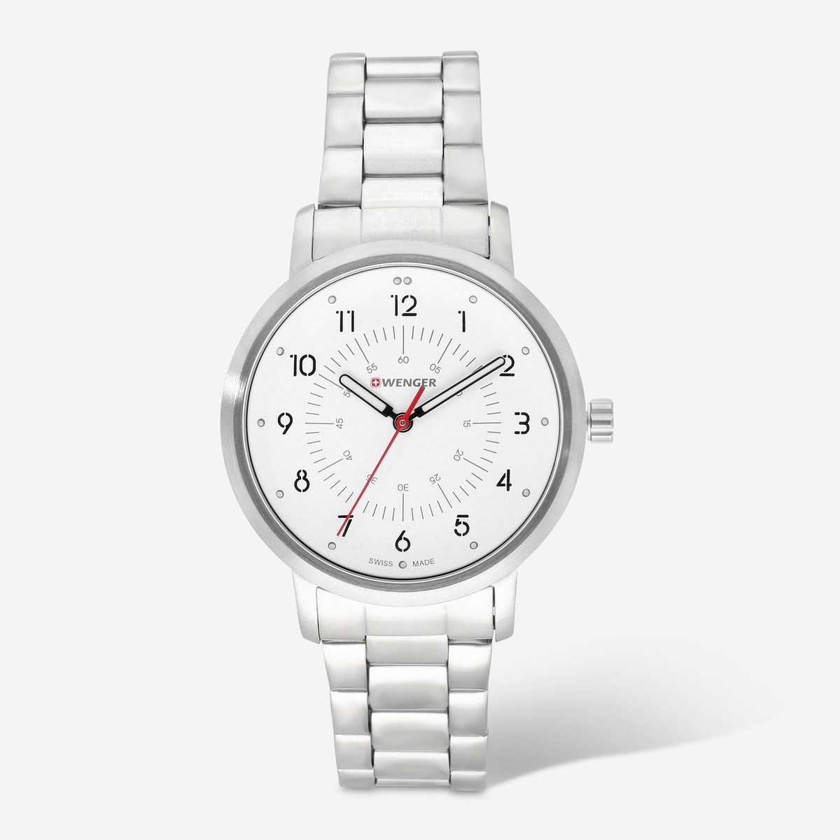 Wenger Swiss Army Ladies 01.1621.110 Avenue White Dial Watch 35 mm 