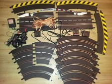 ZS55# Carrera 132 /124 Ausbau Bahn Schienen Trafo Drücker Zusatzeinspeisung