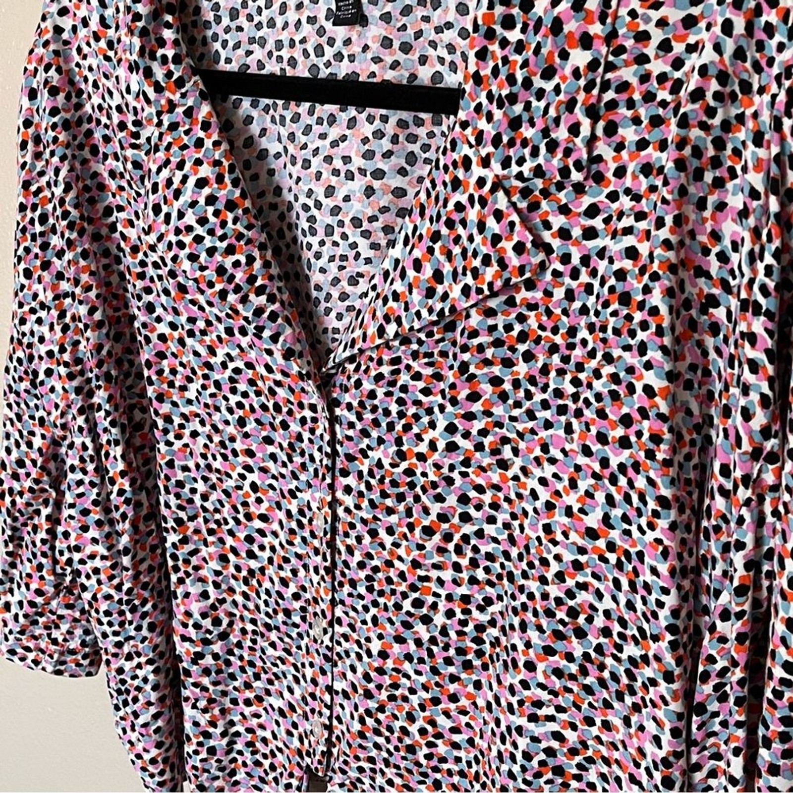 ELOQUII Elements Multicolor Button Front Tie Wais… - image 5