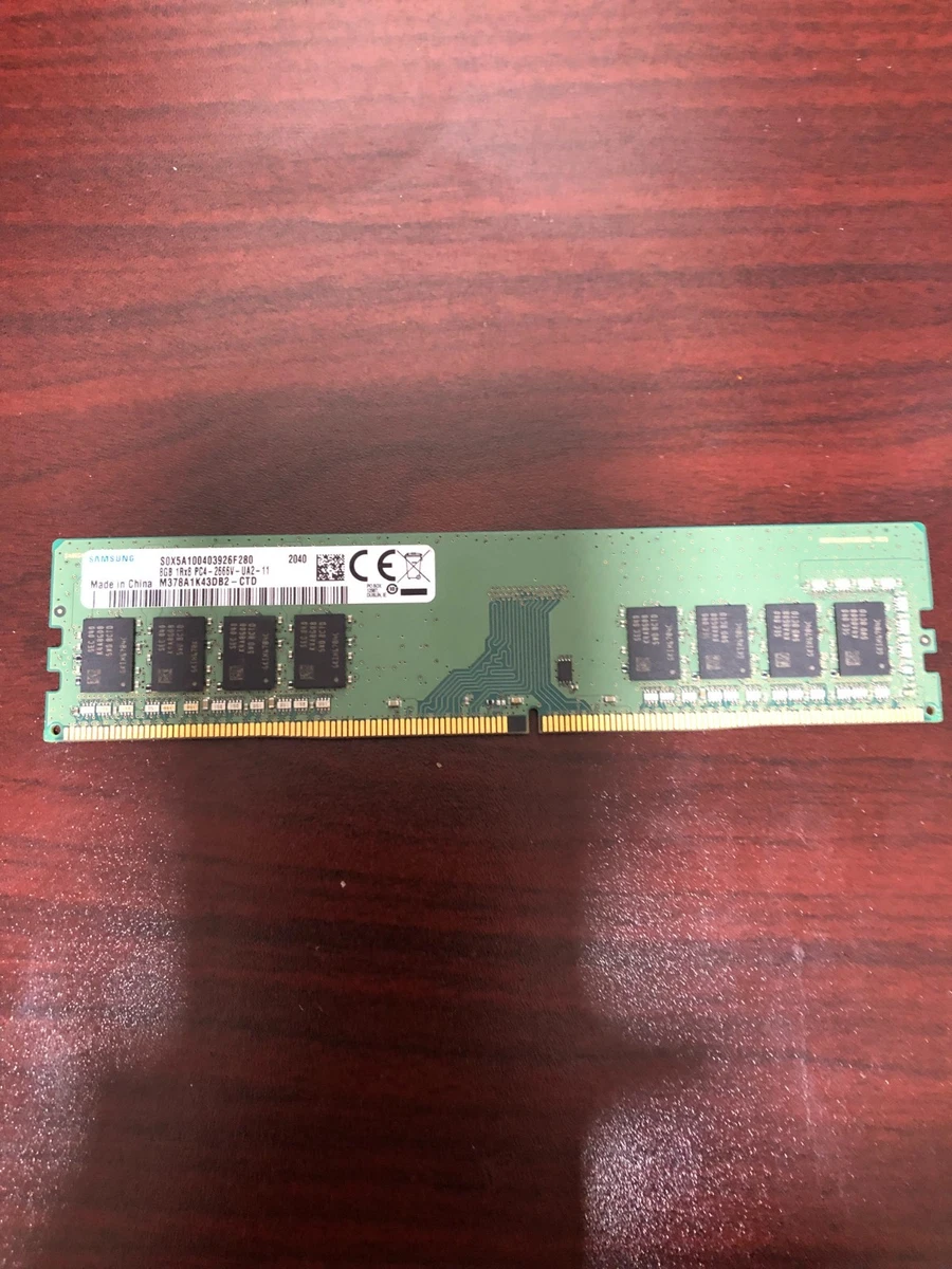 Samsung PC4-21300 (DDR4-2666) Bus Speed Computer RAM 8 GB Capacity