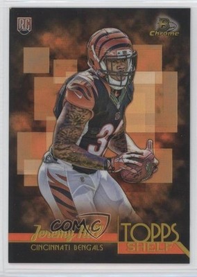 2014 Bowman Chrome Topps Shelf Rookies Gold Refractor 27/50 Jeremy Hill RC fm0