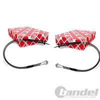 2X febi bilstein Handbremsseile Passend FüR Opel Astra Links+Rechts