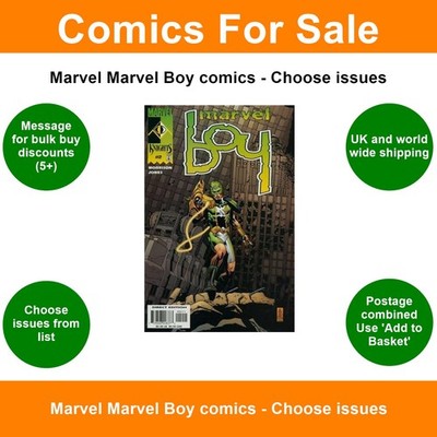 Marvel Marvel Boy comics - Choose issues