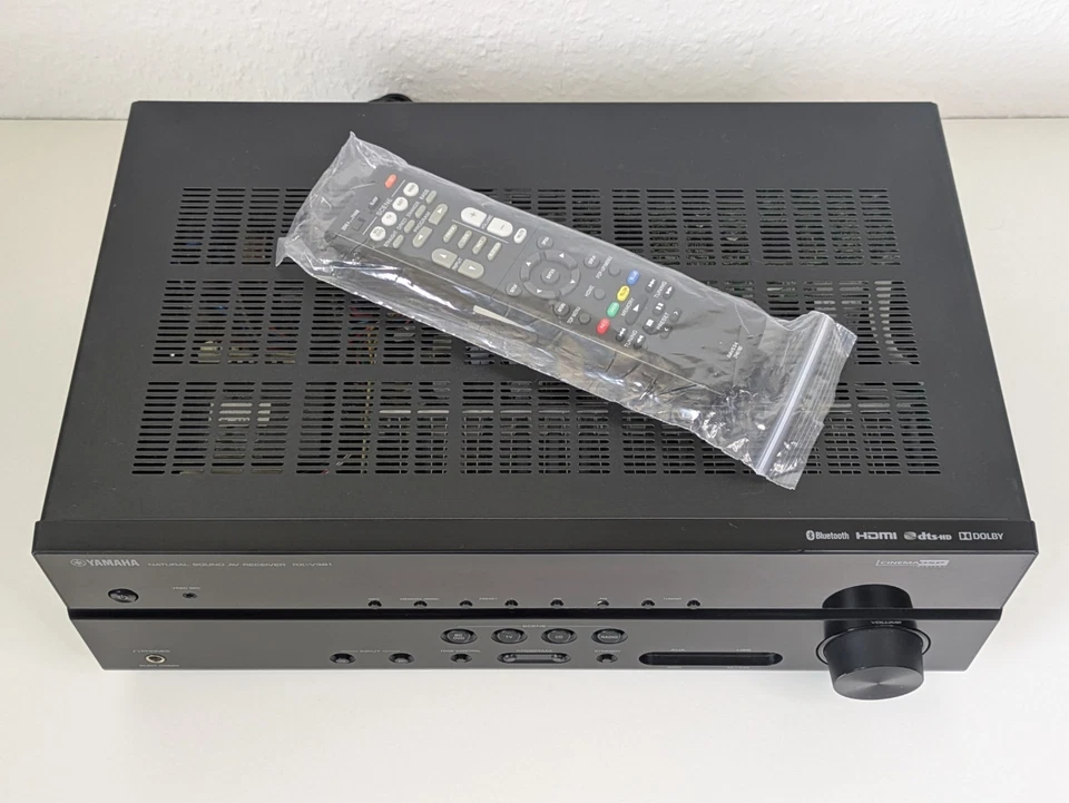 Yamaha RX-V381 5.1 AV Receiver Bluetooth 4K 2.2 HDMI Digital Optische Eingänge  - Bild 3 von 4