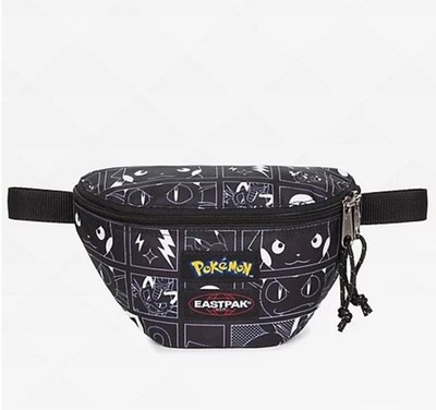 NWT Pokémon x Eastpak Springer All Over Black Fanny Pack