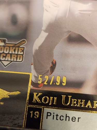 2009 Upper Deck Baseball # 941 Koji Uehara RC GOLD /99 (Lot x9) - BAL Orioles - Picture 3 of 10