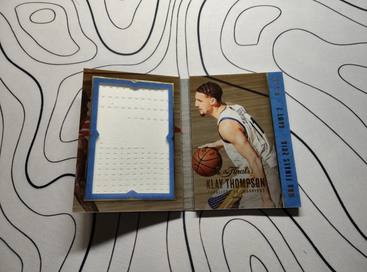 Carte Panini Noir Prime #4 #/25 BAS 10 Signée Klay Thompson - Warriors 2015-16, Authentifiée