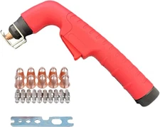 Plasma Torch Head Low Frequency Plasma S45 Air Plasma Torch Body Head 22Pcs