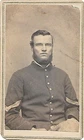 Rare 1860s IL 77TH New Orleans Backmarked CDV of CIVIL WAR SOLDIER