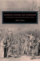 Mark E. Button | Contract, Culture, And Citizenship | Taschenbuch | Englisch