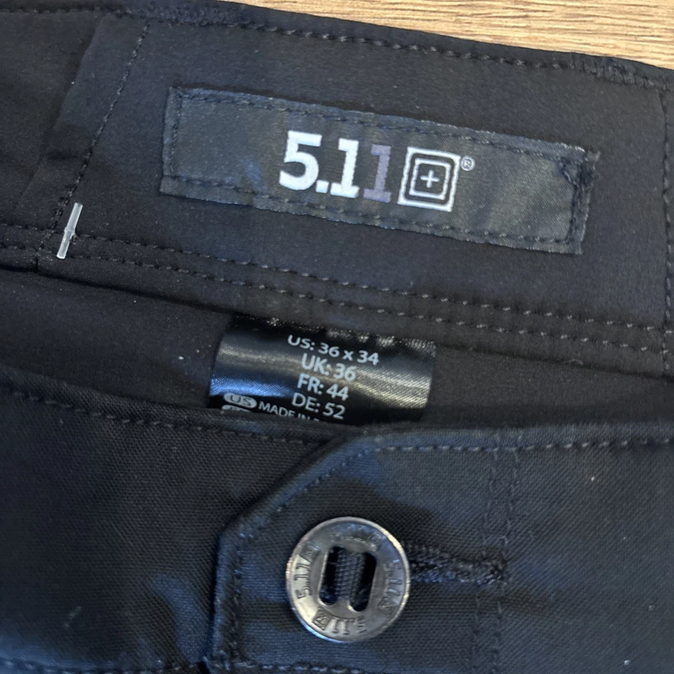 Pantalones tácticos 5,11 Apex para hombre 36x34 carga flexible ropa de trabajo al aire libre 74434-019 Foto 2 de 4