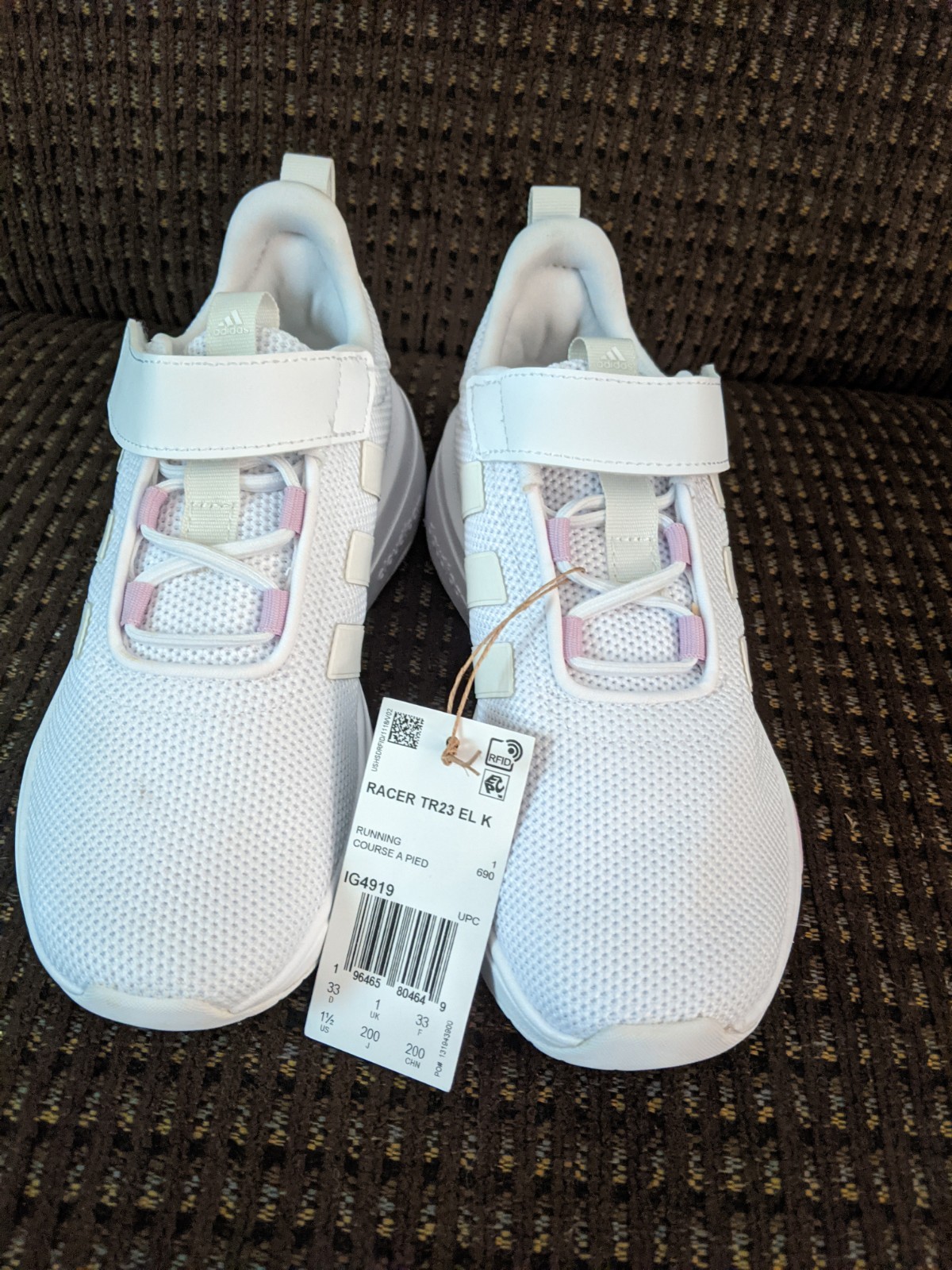 Adidas Size 1.5 Youth Girls Racer TR23 Athletic Running Shoes Adidas Size 1.5 Youth Girls Racer TR23 Athletic Running Shoes