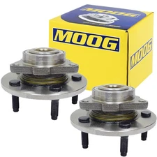 For 2002 2003 - 2008 Dodge Ram 1500 MOOG (2) Front Wheel Bearing and Hub Non ABS