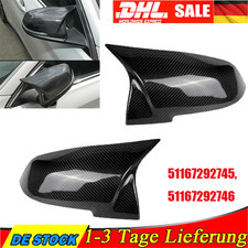 1Paar Spiegelkappen Au�enspiegel Carbon F�r BMW F20 F22 51167292745,51167292746