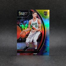 2017-18 Zach Collins Select #94 Tie Dye Prizm Rookie Card. rookie card picture