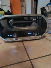 forno per pizza elettrico con pietra rotante 