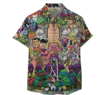 Teenage Mutant Ninja Turtles T.M.N.T Rogues Hawaiian shirt, Size S-5XL