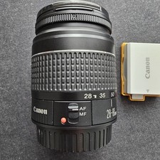 Set Of Canon Zoom Lens 28-80 mm With Additional Battery