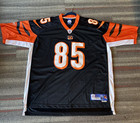 Vintage Cincinnati Bengals Chad Johnson Ochocinco Jersey Reebok Size 3XL Black