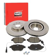 MAPCO BREMSSCHEIBEN 284mm + BELÄGE VORNE passend für ABARTH 500 FIAT BRAVO DOBLO