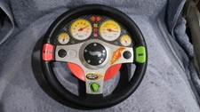 Hot Wheels Rev N' Roll Steering Wheel - Mattel, Electronic 1999 Works LIGHTS UP